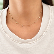 Load image into Gallery viewer, Elidi Small Diamond Drops Choker Necklace