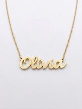 Load image into Gallery viewer, SIGNATURE NAME NECKLACE