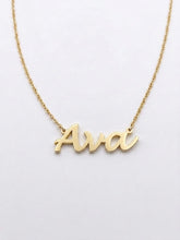 Load image into Gallery viewer, SIGNATURE NAME NECKLACE