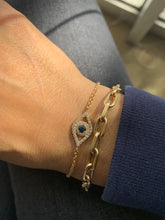 Load image into Gallery viewer, LARGE TALISMAN EVIL EYE BRACELET