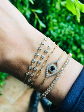 Load image into Gallery viewer, LARGE TALISMAN EVIL EYE BRACELET
