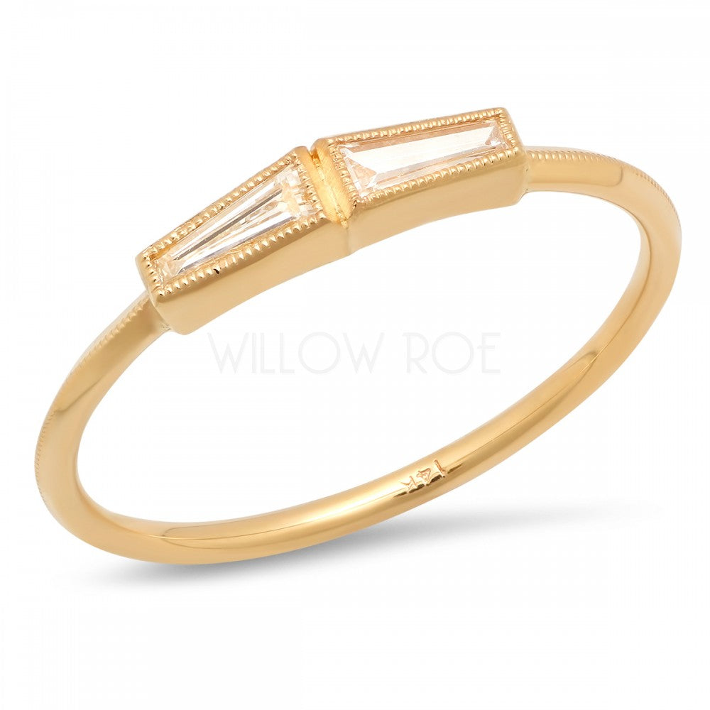 JULES BAGUETTE DIAMOND RING