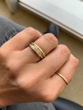Load image into Gallery viewer, ESME GOLD KNIFE-EDGE RING