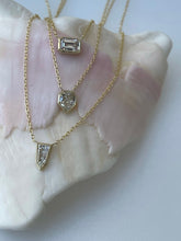Load image into Gallery viewer, OOAK- DIAMOND SHEILD NECKLACE
