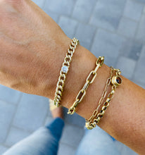 Load image into Gallery viewer, LENA DIAMOND CURB BRACELET
