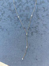 Load image into Gallery viewer, RADICI DIAMOND LARIAT NECKLACE
