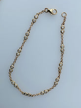 Load image into Gallery viewer, ELORA DOUBLE DIAMOND BRACELET