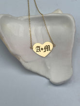 Load image into Gallery viewer, AMAIS ENGRAVABLE HEART NECKLACE