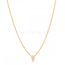 Load image into Gallery viewer, AMALIA DIAMOND KITE BEZEL NECKLACE