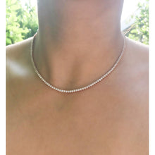 Load image into Gallery viewer, AIKO DIAMOND TENNIS NECKLACE