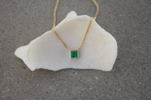 Load image into Gallery viewer, OOAK- GREEN EMERALD PRINCESS NECKLACE

