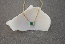 Load image into Gallery viewer, OOAK- GREEN EMERALD PRINCESS NECKLACE