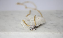 Load image into Gallery viewer, LANISSA DIAMOND MOSAIC BEZEL NECKLACE
