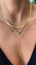 Load image into Gallery viewer, OOAK- GREEN EMERALD PRINCESS NECKLACE