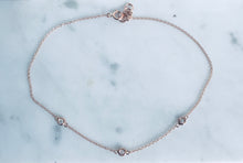 Load image into Gallery viewer, ALIN TRIPLE DIAMOND ANKLET
