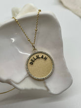Load image into Gallery viewer, SOLEIL DIAMOND DISC PENDANT