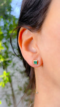 Load image into Gallery viewer, CLEA SINGLE DIAMOND BEZEL EARRING JACKET