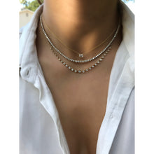 Load image into Gallery viewer, AIKO DIAMOND TENNIS NECKLACE