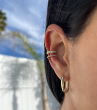 Load image into Gallery viewer, MARGOT DOUBLE DIAMOND EAR CUFF
