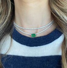 Load image into Gallery viewer, AIKO DIAMOND TENNIS NECKLACE