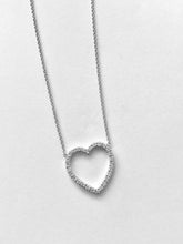 Load image into Gallery viewer, CARYS DIAMOND HEART NECKLACE