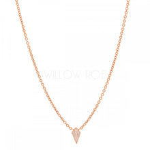 Load image into Gallery viewer, AMALIA DIAMOND KITE BEZEL NECKLACE