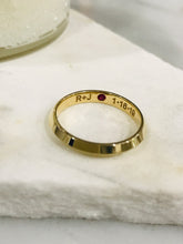 Load image into Gallery viewer, ESME GOLD KNIFE-EDGE RING