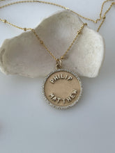 Load image into Gallery viewer, SOLEIL DIAMOND DISC PENDANT