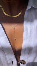 Load image into Gallery viewer, RADICI DIAMOND LARIAT NECKLACE