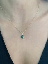 Load image into Gallery viewer, DESI INITIAL DISC CHARM NECKLACE