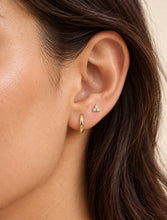Load image into Gallery viewer, Solari Trio Diamond Stud Earrings
