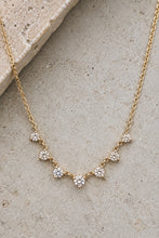 Load image into Gallery viewer, Cressida Seven Diamond Necklace
