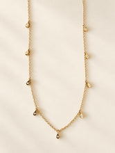 Load image into Gallery viewer, Elidi Small Diamond Drops Choker Necklace
