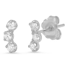 Load image into Gallery viewer, CORA DIAMOND CRESCENT STUDS
