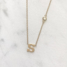 Load image into Gallery viewer, AMARE INITIAL DIAMOND NECKLACE
