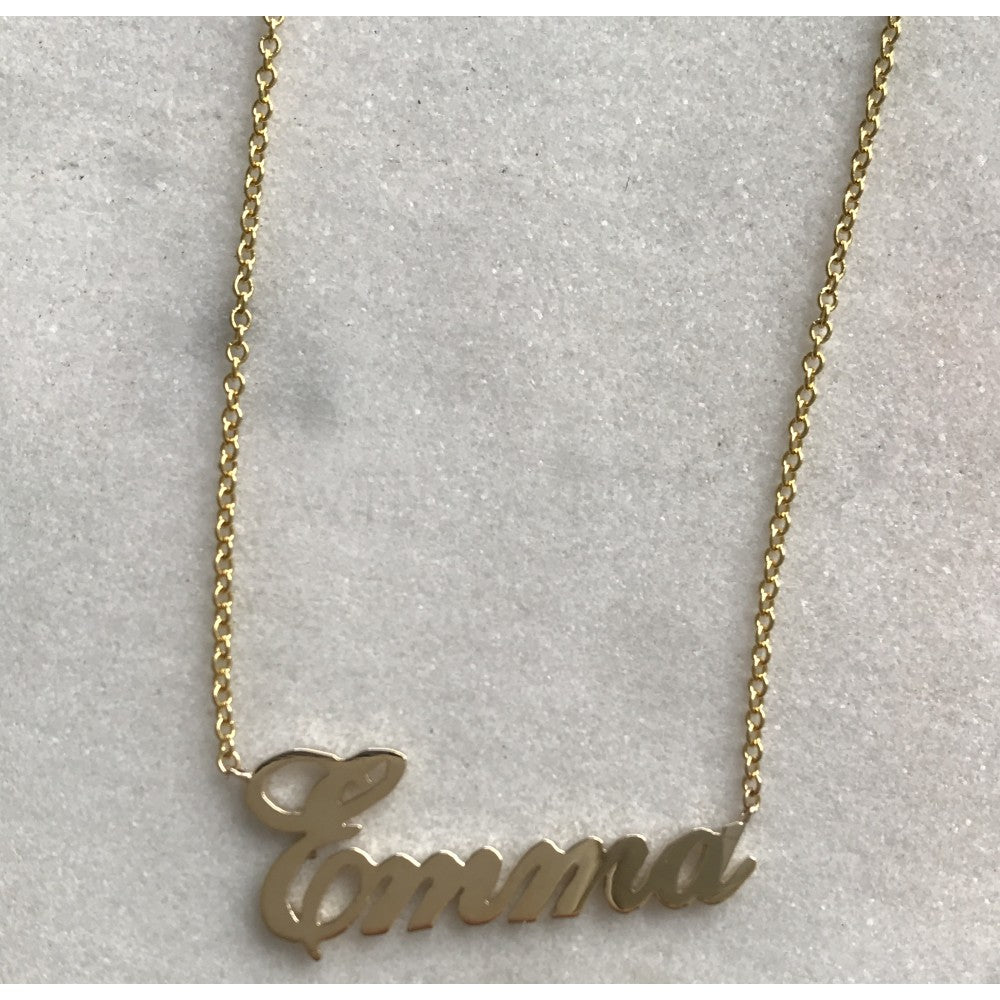 CLASSIC CURSIVE NAME NECKLACE