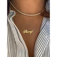 Load image into Gallery viewer, CLASSIC CURSIVE NAME NECKLACE
