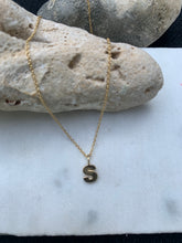 Load image into Gallery viewer, GOLD INITIAL NECKLACE
