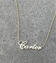 Load image into Gallery viewer, CLASSIC CURSIVE NAME NECKLACE
